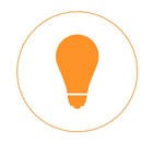 idea icon for creativity speaker